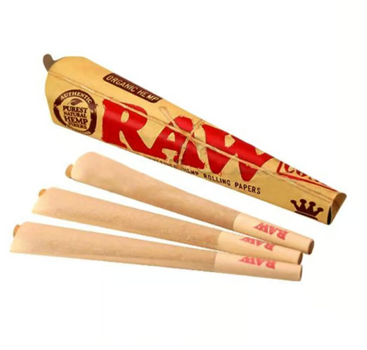 King Size 3 pk. Raw Cones