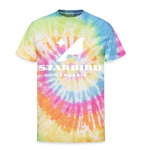 Starbird Tie Dye Logo Tee