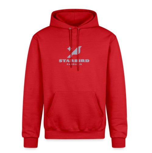 Red Starbird Embroidered Hoodie